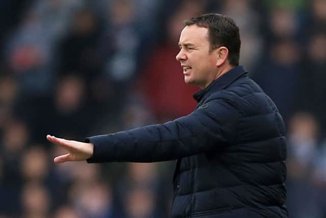 Plymouth Argyle manager Derek Adams. Picture: PA Images