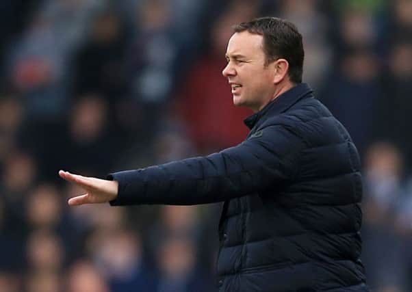 Plymouth Argyle manager Derek Adams. Picture: PA Images