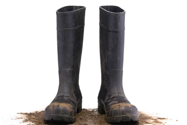 Steve almost ended up in a punch-up over a pair of wellies