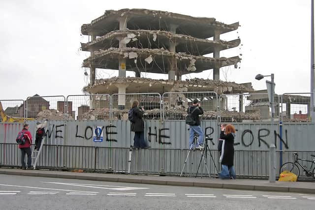 There were many who wanted to save the Tricorn. Picture: Flora Fricker.