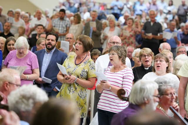 Worshippersat Havant Methodist Church enjoy welcoming new people