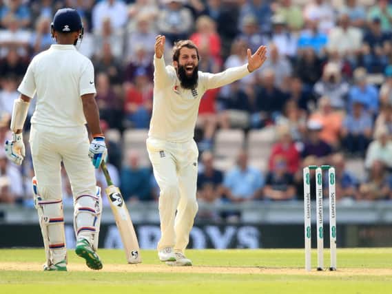Moeen Ali lead England's fightback against India. Picture: PA Images