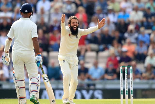 Moeen Ali lead England's fightback against India. Picture: PA Images
