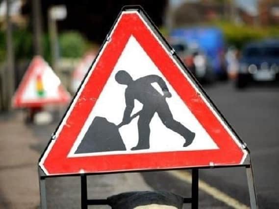 There will be roadworks on major roads in Hampshire this week