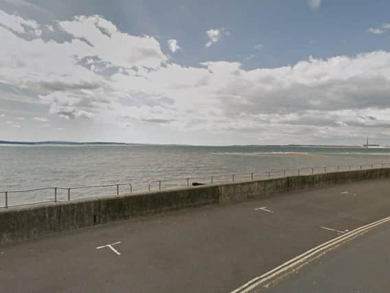 Unexploded ordnance was discovered off Hill Head Harbour earlier today. Picture: Google Maps