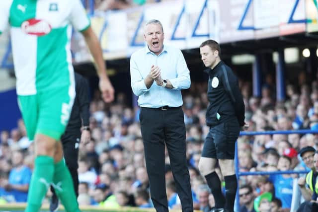 Pompey boss Kenny Jackett. Picture: Joe Pepler