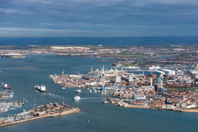 Portsmouth Harbour. Picture: Shaun Roster