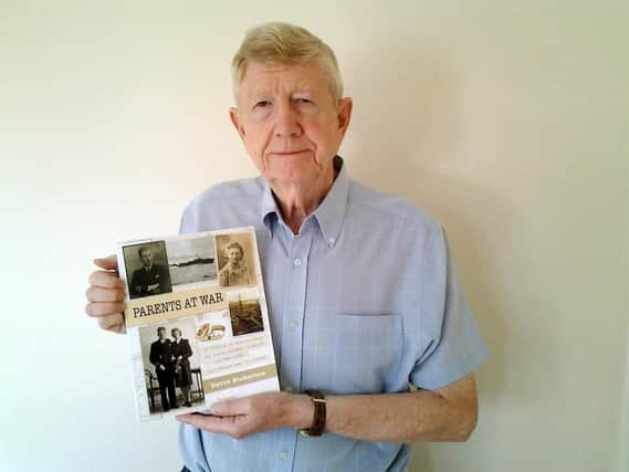 David Bickerton with his book Parents at War