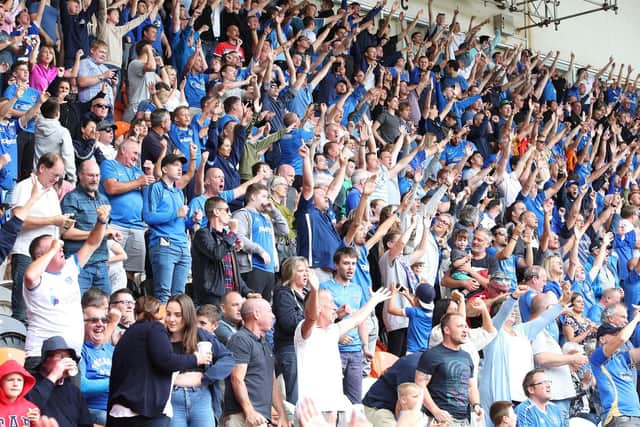 Pompey take on Gillingham in the Checkatrade Trophy tonight. Picture: Pep Media / Joe Pepler