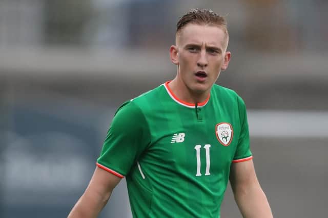 Ronan Curtis is currently away from Pompey with the Republic of Ireland under-21s. Picture: PA Images