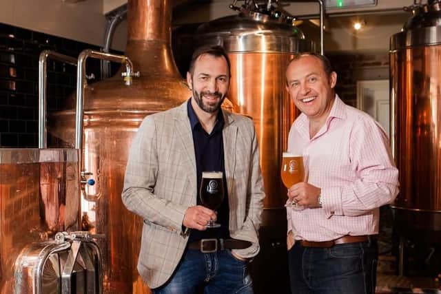 Co-founders of Brewhouse and Kitchen Kris Gumbrell and Simon Bunn