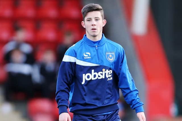 Conor Chaplin at Cheltenham Town in 2014. Picture: Joe Pepler