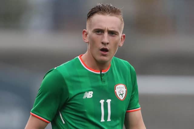 Ronan Curtis is away on Republic of Ireland under-21 duty. Picture: PA Images