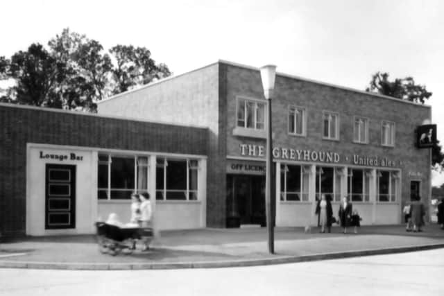 One of the most popular pubs in Leigh Park was the Greyhound in Park Parade.