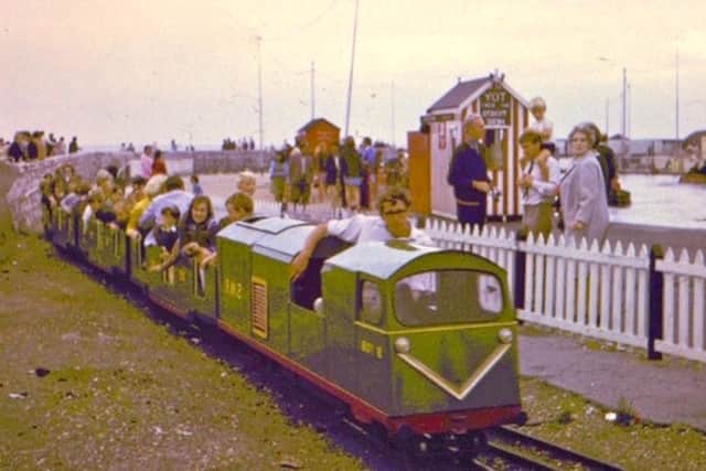 The trains on the Southsea miniature railway were not always steam-hauled. In 1964 a diesel loco took control. Picture: Kevin Munks