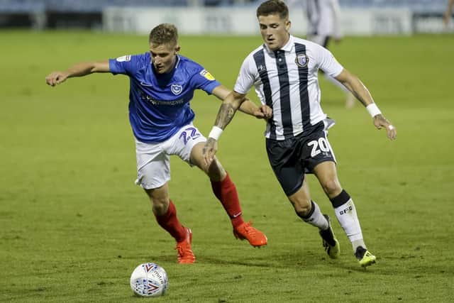 Pompey winger David Wheeler
