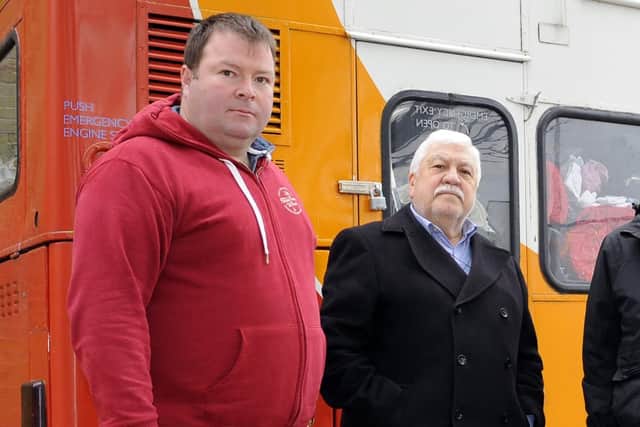 (left to right) Alistair Thompson, Leo Ciccarone. Picture: Malcolm Wells