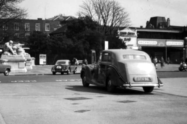Two controversial items in this view, the lord mayor's car and the entrance to the cenotaph. Picture: Eddie Wallace