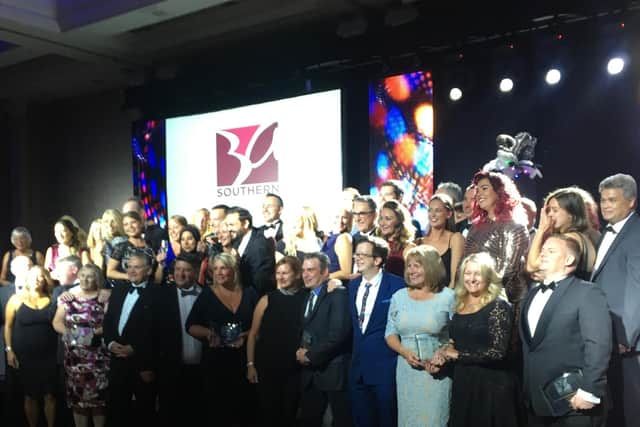 Happy faces: Winners of this years awards