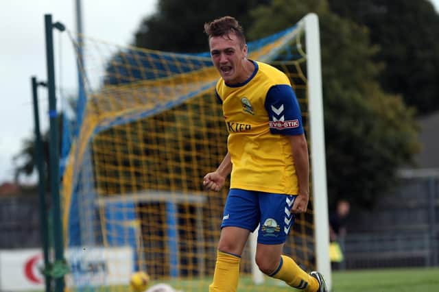 Ryan Pennery was on target for Gosport Borough. Picture: Chris Moorhouse