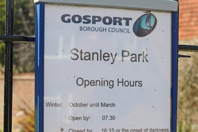 Stanley Park in Gosport. Picture: Sarah Standing