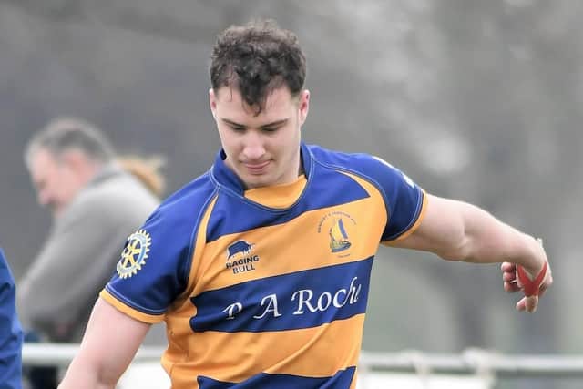 Tom Lewis had an excellent game for Gosport & Fareham. Picture: Neil Marshall