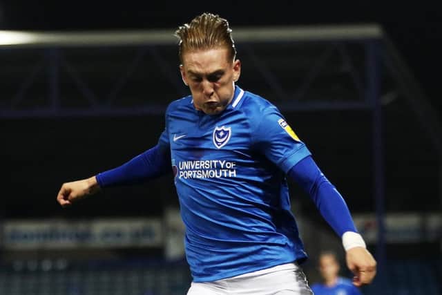 Ronan Curtis has been flying for Pompey. Picture: Joe Pepler