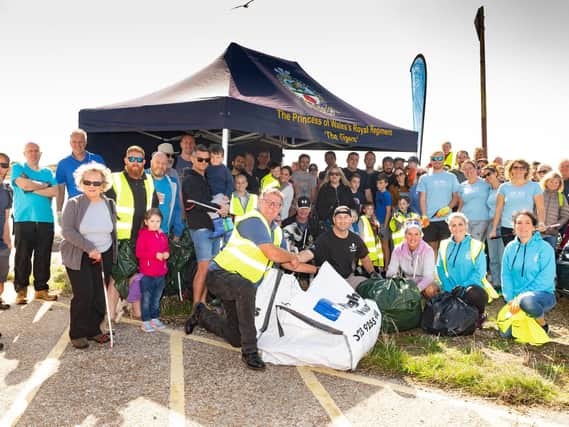 A number of beach cleans have already taken place in Eastney. Picture: Keith Woodland
