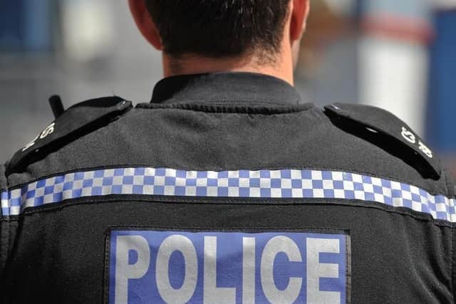 A man was stabbed in the neck