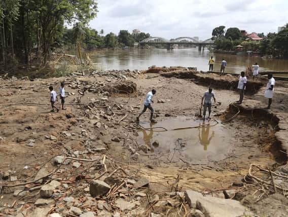 Torrential downpours set off devastating floods in Kerala, leaving 200 people dead. Picture: Aijaz Rahi/PA Wire