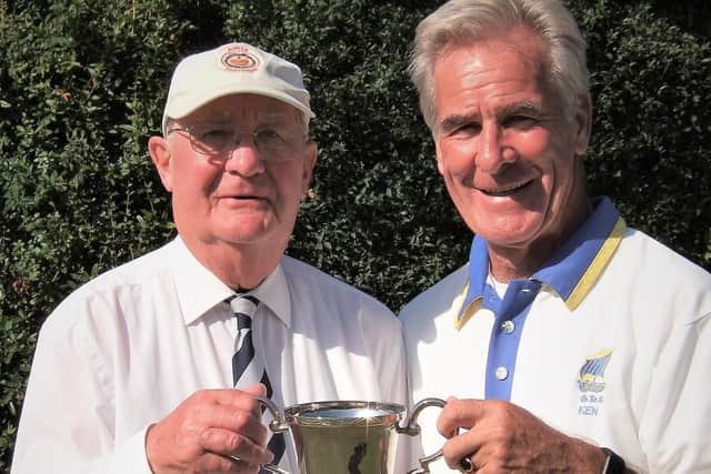 Ken Stanbury picked up the prize