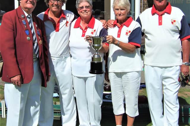It was a busy weekend for the bowls finals