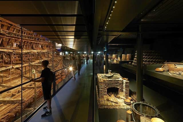 Take a behind-the-scenes look at the Mary Rose. Picture: Mary Rose/ Hufton+C