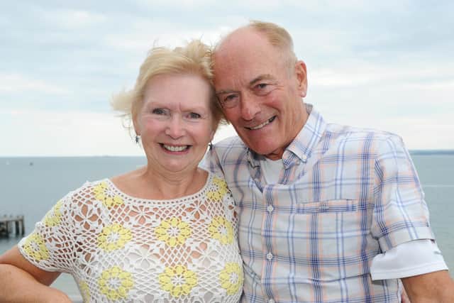 Edson and Angie Chace from Southsea Picture: Sarah Standing (180708-3600)