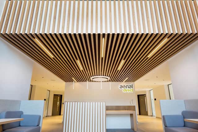 Aerial Direct's new head office in Segensworth designed and built by Spectrum
