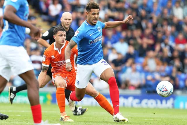 Andre Green misses out on the trip to Peterborough with a knee injury Picture: Joe Pepler