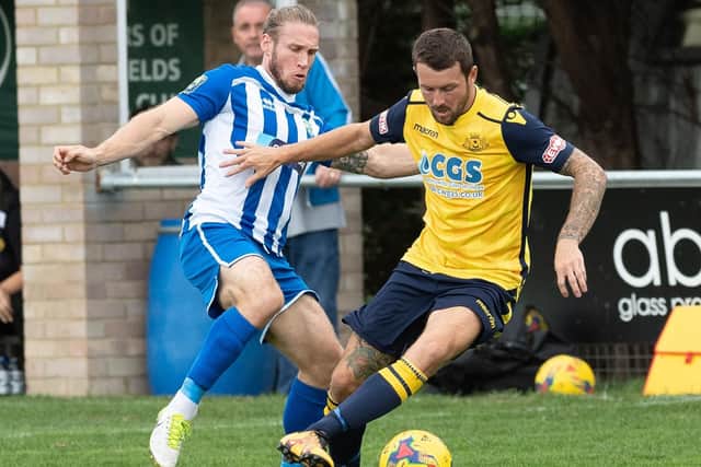Moneyfields forward Dan Wooden. Picture: Keith Woodland