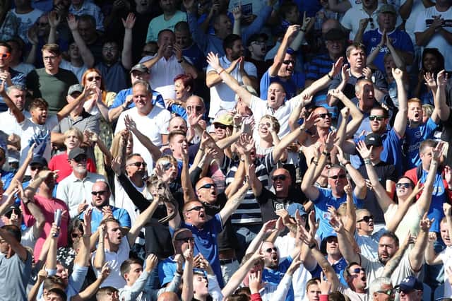 Around 2,500 Pompey fans will go to Peterborough. Picture: Joe Pepler