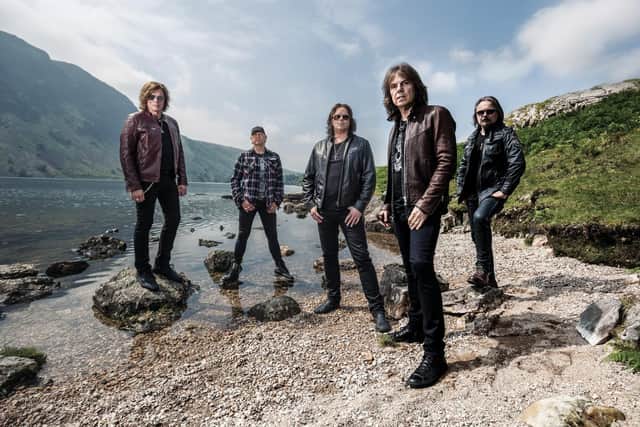 The rock band Europe play The Pyramids in Southsea on September 22