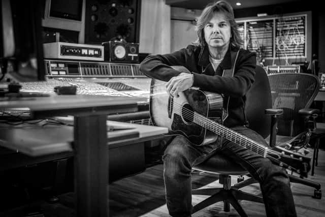 Joey Tempest of Europe at Abbey Road Studios. Picture by Patric Ullaeus