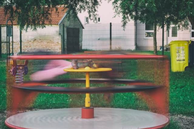 Parents warned over Roundabout of Death stunt. Picture: Libreshot