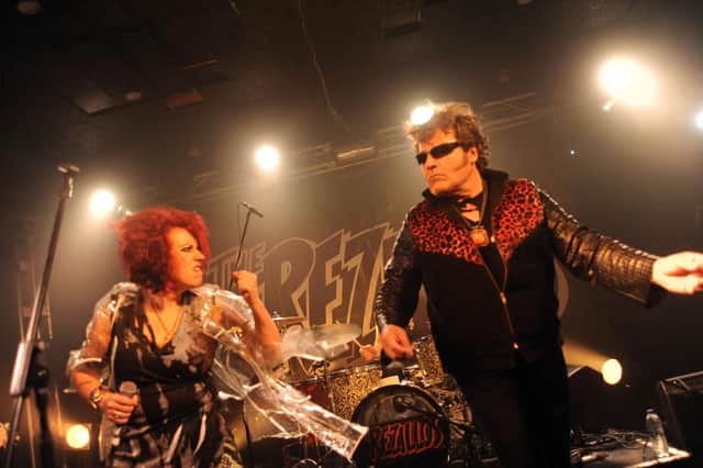 The Rezillos were at the Wedgewood Rooms last night.
