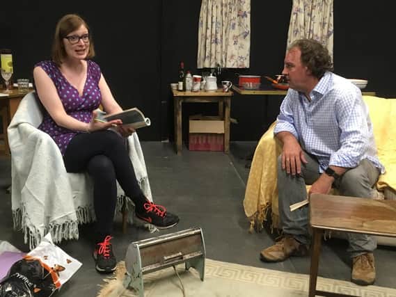In rehearsal for Skylight by Titchfield Festival Theatre, which runs from September 24-29.