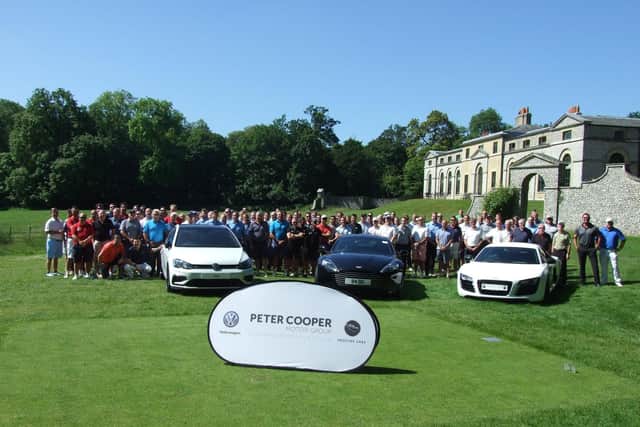 The annual Peter Cooper Motor Group golf event at Goodwood