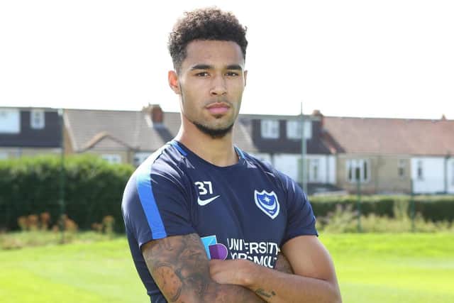 Pompey loanee Andre Green has undergone an operation