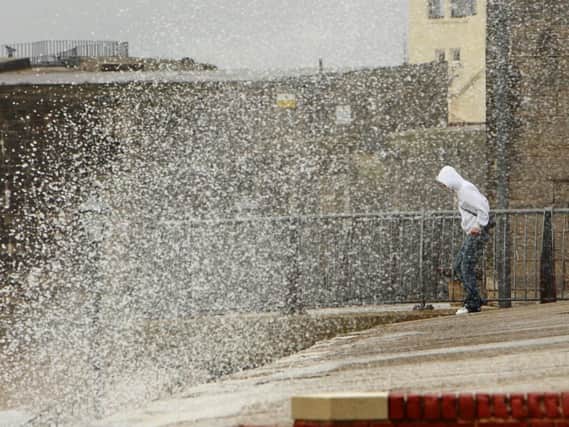High winds will batter Portsmouth today - bringing gusts of up to 43mph. Picture: Chris Ison/PA Wire