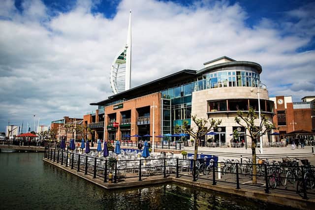 Gunwharf Quays, in Portsmouth. Picture: Gunwharf Quays / Grayling