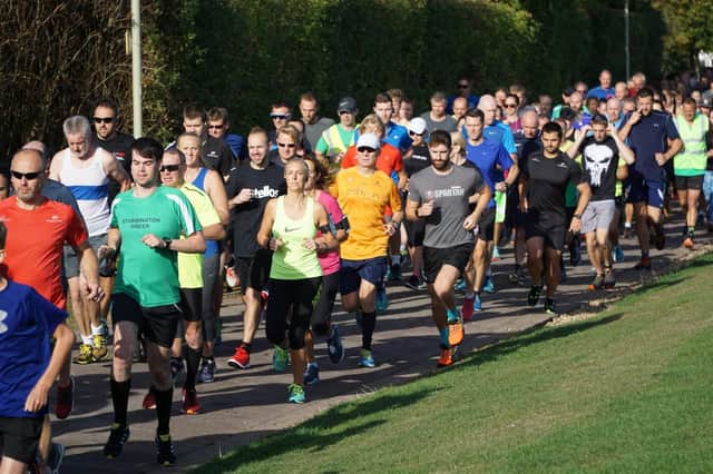 Whiteley parkrun held a brilliant event with Stubbington Green Runners taking over the volunteer roles. Picture: Chris Stapleford