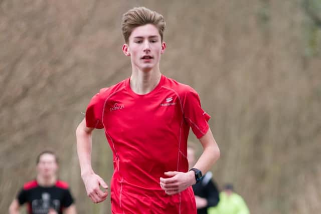 Tom Hoskinson led the way at Havant parkrun. Picture: Duncan Shepherd