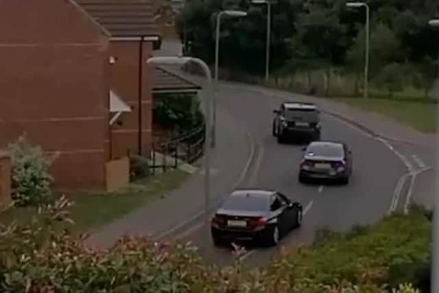Still from a video sent in by a resident on Britannia Way, Gosport